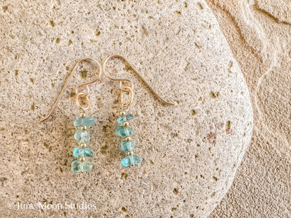 The Makya Apatite Earrings