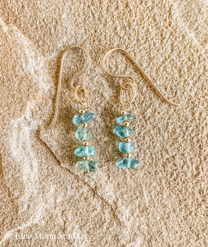 The Makya Apatite Earrings