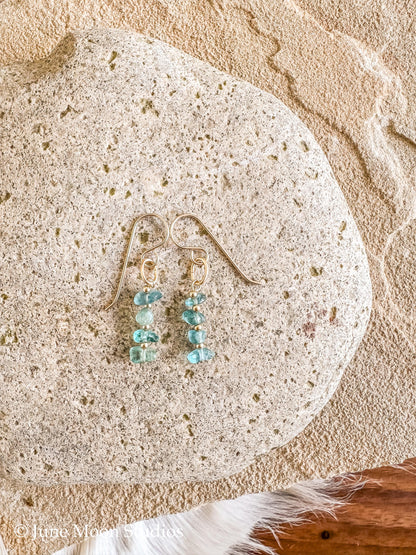 The Makya Apatite Earrings